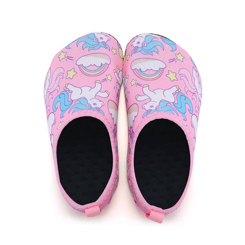 Children'S Skin-Sticking Non-Slip Anti-Cut Beach Shoes Printed Water Park Quick-Drying Breathable Soft Bottom Floor Socks - Image 5